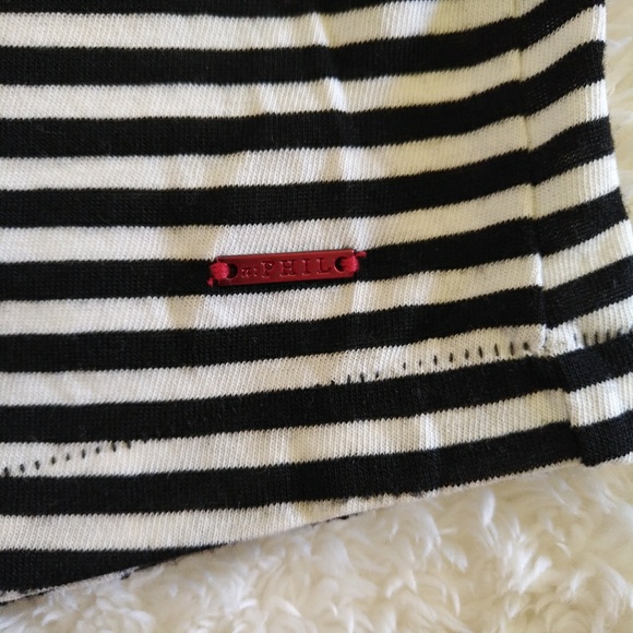 n:PHILANTHROPY Striped Muscle💪 Tee - NWT - Picture 7 of 7